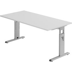 Bach Schreibtischhammer OS16 5 grau 1600 mm x 800 mm x 850 mm