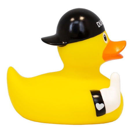 Lilalu duck dich, du Gummiente