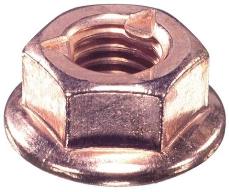 Dresselhaus Auspuffmutter Kupfermuttern mit Kragen M10 x 15 mm