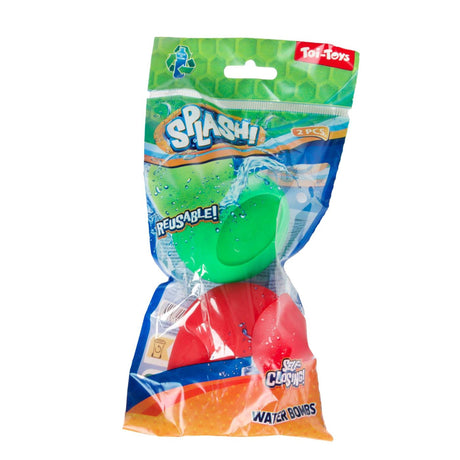Spritzwasserballon wiederverwendbar selbstschließend, 2 Stk.