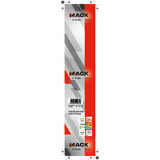 Mack 1013979 - pp gevlochten wit blauw streng12mm 15m | 5 stuks