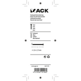 Mack 1017179 - staalnagel bvk staal geblauwd 40 gr 2,0 x 25 mm | 10 stuks