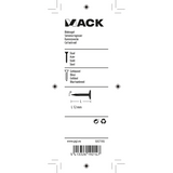 Mack 1017193 - bloknagel staal geblauwd 50 gr12 mm | 10 stuks
