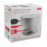 Ade digitale Küchenwaage Angelina weiß