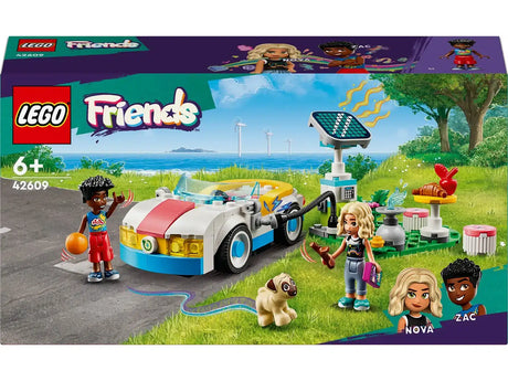 Lego Friends Elektroauto mit Ladestation 42609