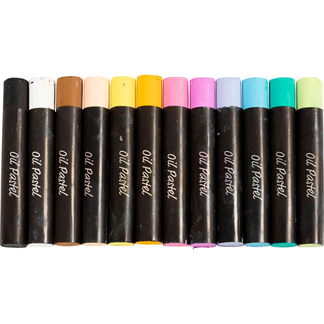 Kreativunternehmen https: www.cchobby.nl Ölpastelle-l-7-cm-thickness-11-mm-pastelcolours-12-piece-1-box