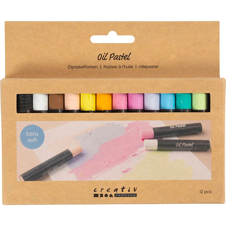 Kreativunternehmen https: www.cchobby.nl Ölpastelle-l-7-cm-thickness-11-mm-pastelcolours-12-piece-1-box
