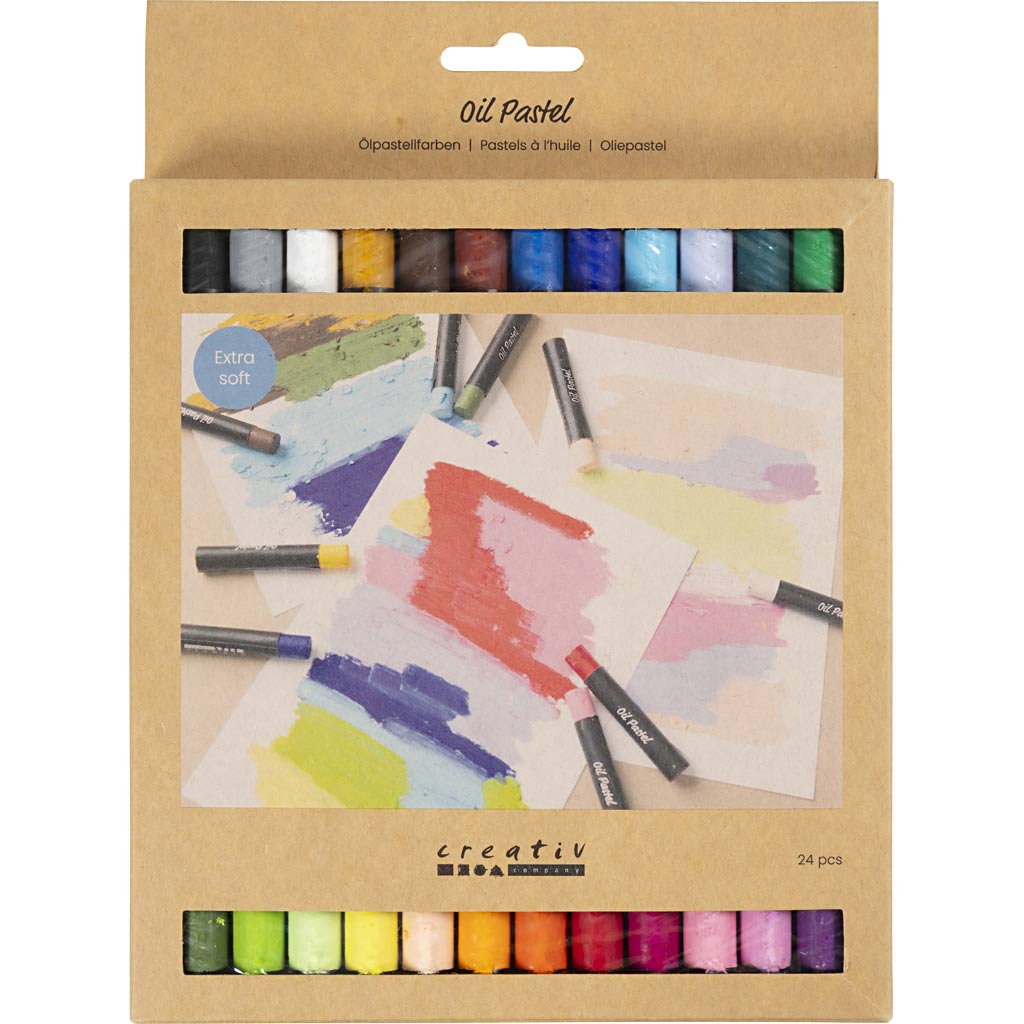 Kreativunternehmen https: www.cchobby.nl Ölpastelle-l-7-cm-thickness-11-mm-pastelcolors-24-piece-1-box