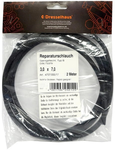 Dresselhaus Kraftstoffschlauch 4707 Kraftstoffschlauch 3,5x7,5 Dresselh. 4707 2m