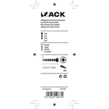 Mack 1017485 - zelftappende schroef bvk verz.24 st 4,2 x 13 mm | 10 stuks