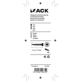 Mack 1017486 - zelftappende schroef bvk verz.18 st 4,2 x 19 mm | 10 stuks