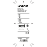 Mack 1017543 - kachelbout + moer staal verzinkt 14 st m4 x 40 mm | 10 stuks