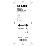 Mack 1017554 - kachelbout + moer staal verzinkt 7 st m6 x 40 mm | 5 stuks