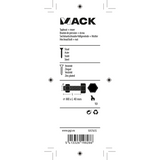 Mack 1017615 - tapbout + moer staal verzinkt 5 st m8 x 40 mm | 5 stuks