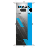 Mack 1017706 - zeskant verbindingsmoer verzinkt 2 st m10 | 5 stuks