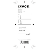 Mack 1017827 - schroefduim staal wit 4 st 3,5 x 40 mm | 10 stuks