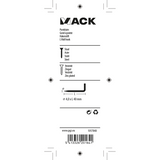 Mack 1017840 - puntduim staal verzinkt 8 st 4,0 x 40 mm | 10 stuks