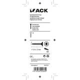 Mack 1019729 - spaanplaatschroef vz kop rvs 35 st 3,0 x 12 mm | 10 stuks