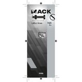 Mack 1019828 - metaalschroef cyl. kop + moer rvs 4 st m5x50 | 10 stuks