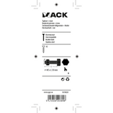 Mack 1019839 - tapbout + moer roestvrijstaal 5 st m5x30 | 10 stuks
