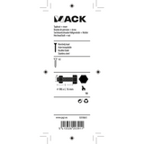 Mack 1019841 - tapbout + moer roestvrijstaal 5 st m6x16 | 10 stuks