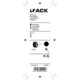 Mack 1019854 - zeskantmoer inox a2 4 st m10 | 10 stuks