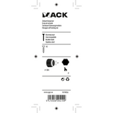 Mack 1019856 - zeskant borgmoer inox a2 6 st m 4 | 10 stuks