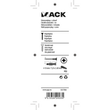 Mack 1017904 - universeelplug + schroef polyeth8 st 8mm 5,0x60mm | 5 stuks