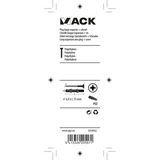 Mack 1019932 - plug lange exp.polyeth. + schr. 4x70 12st 6 x 55 mm | 5 stuks