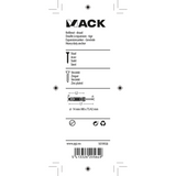 Mack 1019938 - keilbout met draadst. verzinkt 3 st m8x75 42mm | 5 stuks