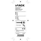 Mack 1017987 - spaanplaatschroef vz kop geelverz. 27st 5,0 x 45 mm | 5 stuks