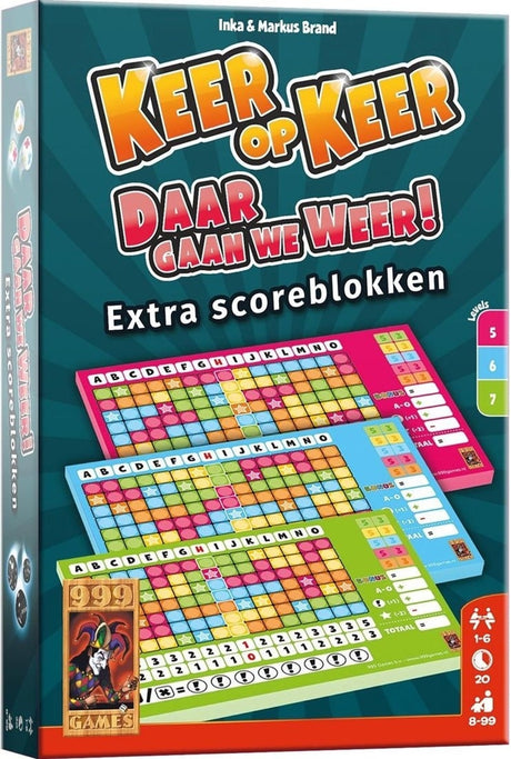 999Spiele 999 Spiele immer wieder Punkteblock 3 Teile, Level 5, 6 und 7
