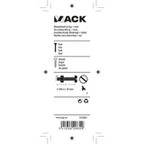Mack 1018092 - metaalschroef cyl. kop + moer verz. 40 st m4 x 30 mm | 5 stuks