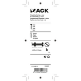 Mack 1018095 - metaalschroef cyl. kop + moer verz. 28 st m5 x 30 mm | 5 stuks