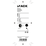 Mack 1018114 - zeskant moer staal verzinkt 9 st m 14 | 5 stuks