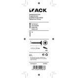 Mack 1019993 - spaanplaatschroef vz kop rvs 55 st 4,5 x 25 mm | 5 stuks