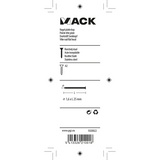 Mack 1020022 - nagel platte kop inox a2 85 st 1,6 x 25 mm | 5 stuks