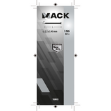Mack 1020023 - nagel platte kop inox a2 60 st 2,1 x 40 mm | 5 stuks