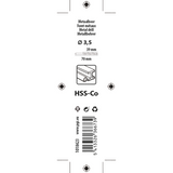 Mack 1018423 - metaalboor hss co5% din 338 ø 3,5 x 70 mm 2st | 5 stuks