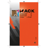 Mack 1047736 - super glijpastille zelfklevendgrijs ø 70 mm 4 st pcs | 6 stuks