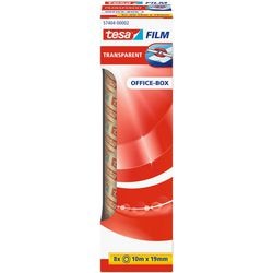 Tesa Klebebandfolie transparent Format 19 mm x 10 m 8 Rollen