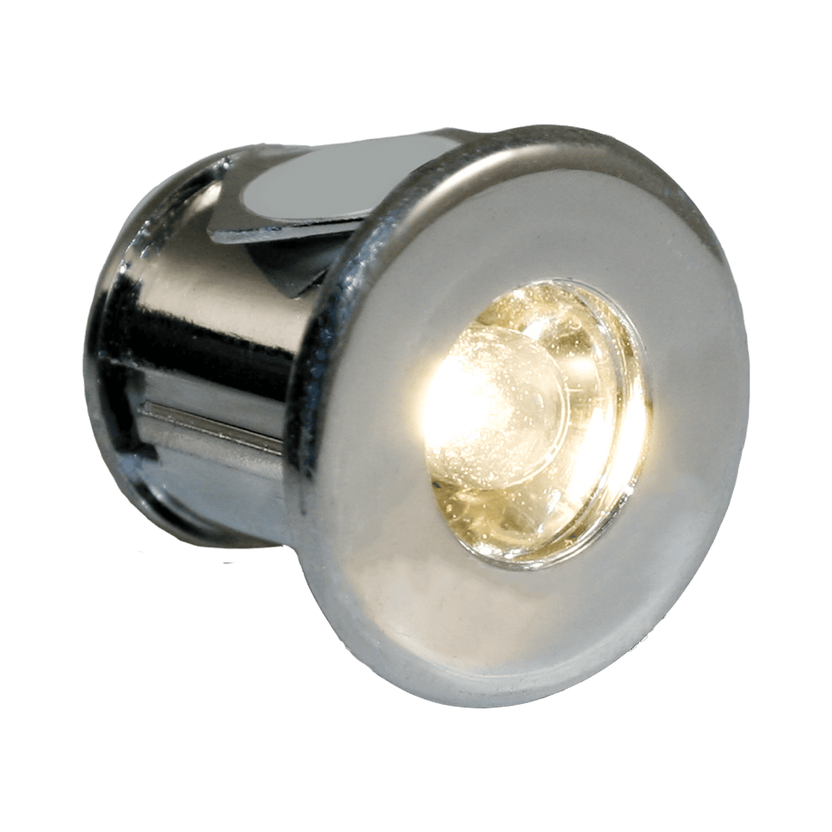 Campio mini inbouwspot - ece r10 - chroom - zonder verkoopverpakking