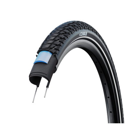 Schwalbe Außenreifen Marathon Plus Tour Smartguard 28 x 1,50 40-622 mm – Schwarz mit Reflexion