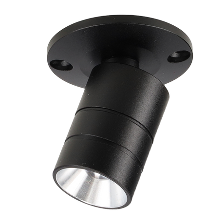 Tollo mini opbouw spot zwart