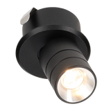Rapino mini inbouwspot zwart