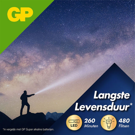 GP Ultra Plus alkaline AAA -Batterien 4pk