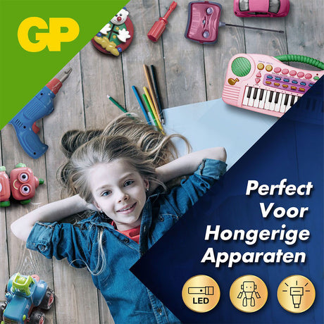 GP Ultra Plus alkaline AAA -Batterien 4pk
