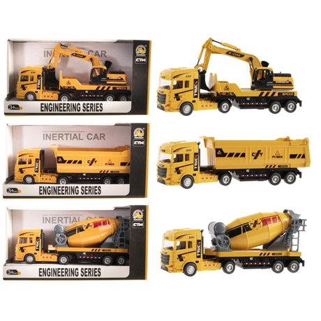 Vrachtauto constructie 27cm