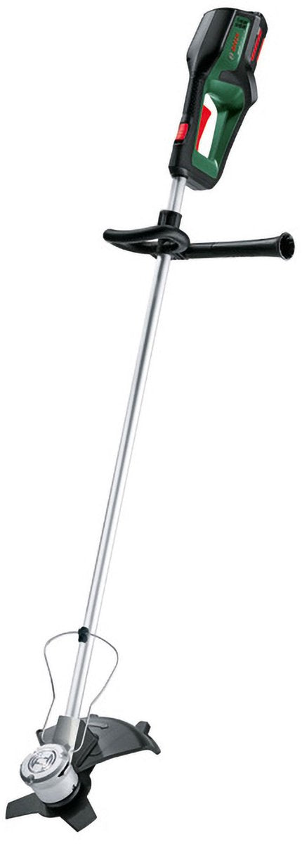 Bosch advancedbrushcut 36v-23-750 – Akku-Trimmer – inklusive Fadenspule – Freischneiderklinge – Schultergurt – 36-V-Akku (2 Ah) – 70-Minuten-Ladegerät