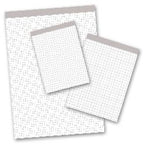 Ursus notitieblok wit a6 geruit 200 pagina's